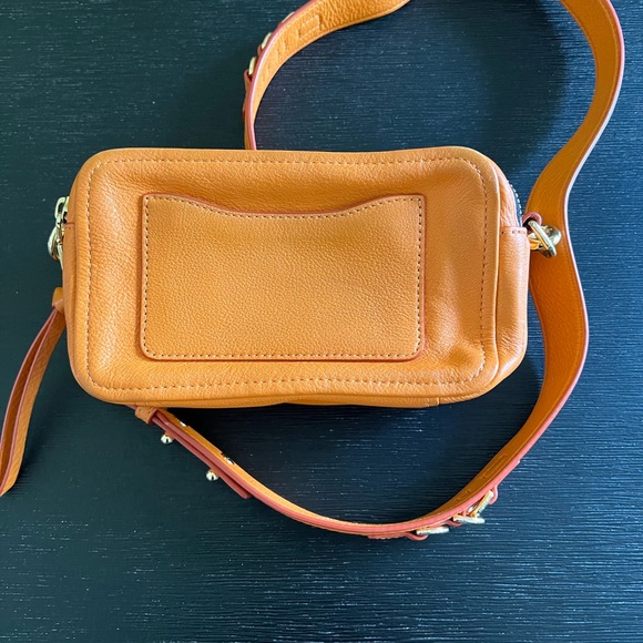 Marc Jacobs Snapshot-Orange leather bag - Picture 3 of 7